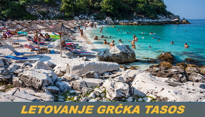 Letovanje Grcka Tasos